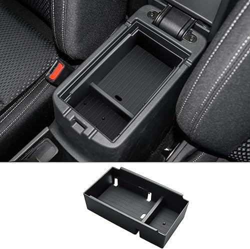 CDEFG for 2025 2026 Mitsubishi Outlander Sport Center Console Organizer for 2021-2025 2026 Mitsubishi Outlander Sport Accessories Middle Console Organizer Armrest Storage Box Coin Holder