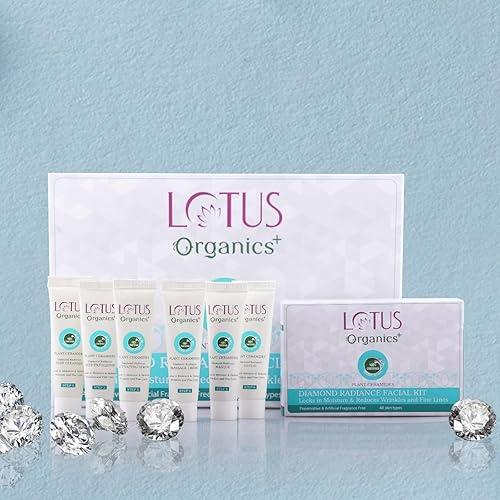 Organic's Diamond Radiance Facial Kit for Wrinkles, Dull and Dry Skin Treatment