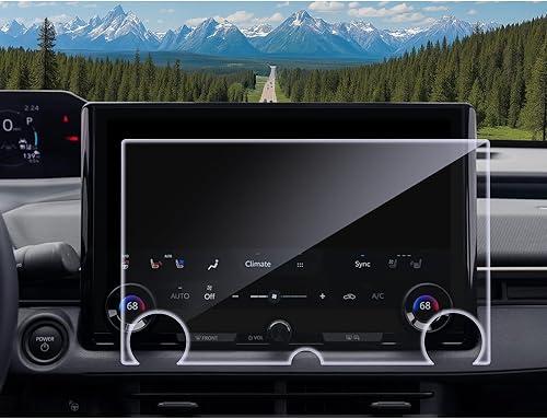 CDEFG UPGRADED Tempered Glass for 2026 Toyota bZ Screen Protector 14-Inch, for 2026 Toyota bZ Accessories, 9H Glass Screen Cover HD Clear Anti Fingerprints