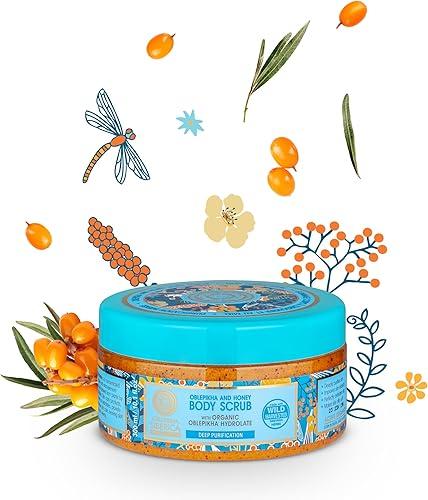 Sea Buckthorn and Honey Body Scrub, 300 Ml (Natura Siberica)