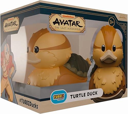 TUBBZ Boxed Edition: Avatar The Last Airbender - Turtle Duck Cosplaying Rubber Duck Vinyl Figure – Official Collectible for Fans of Avatar