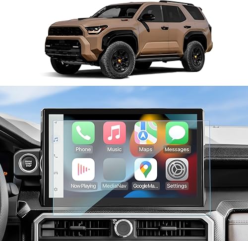 SKTU for 2025 2026 Toyota 4Runner Screen Protector 14 Inch for 2025+ Toyota 4Runner (Limited/Platinum/TRD Pro/Trailhunter) 14-Inch Touchscreen [Ultra HD, Anti Glare&Scratch, 9H Hardness] Toyota 4Runner 2025 2026 Accessories