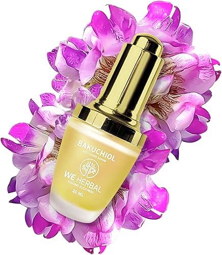 Bakuchiol Face Serum, Lightweight Facial Oil with Rosehip, Almond & Raspberry Seed Oils, Hydrating Daily Serum for Smooth, Healthy-Looking Skin, Suitable for All Skin Types – 20 ml (0.67 oz)