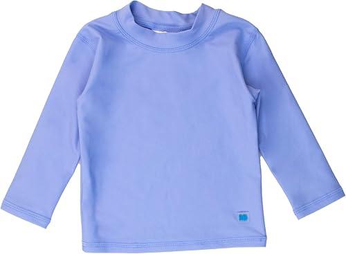 RUGGEDBUTTS® Baby/Toddler Boys Long Sleeve Rash Guard Swim Shirt w/UPF 50+