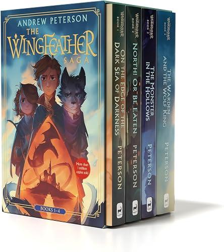 Wingfeather Saga Boxed Set: On the Edge of the Dark Sea of Darkness; North! Or Be Eaten; The Monster in the Hollows; The Warden and the Wolf King