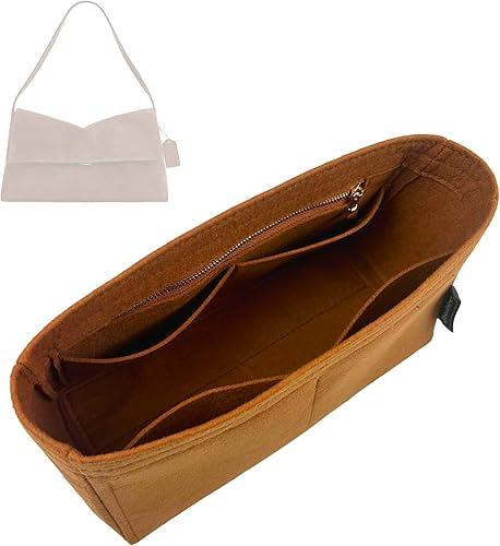 Divitize Premium Purse Organizer compatible with Coach Chelsea 30/36 Bag Insert — Perfect Fit, Durable Quality Felt, Full Coverage, Extra Storage, 24+ Shades (Beige, for Chelsea 36)