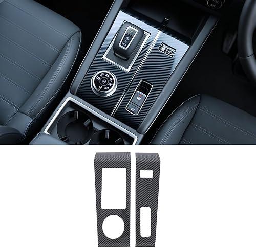 Gear Shift Panel Cover Trim for Mitsubishi Outlander 2022-2025 PHEV Accessories Center Console Panel Wrap Cover Sticker Central Control Gear Shifter Console Anti-Scratch Panel Protector Frame