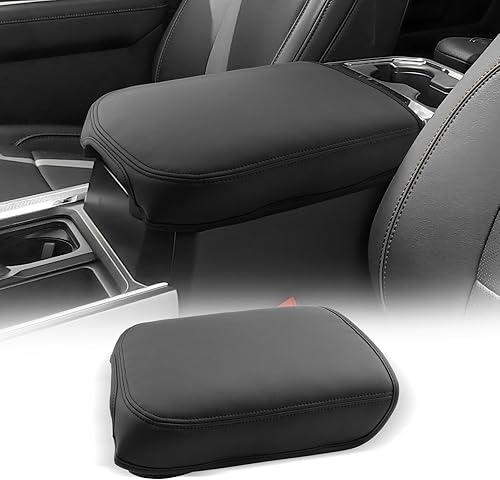 CDEFG for 2023-2025 2026 Ford F-250 F350 F450 F550 Super Duty Center Console Cover Armrest Box Cover for F250 (XL, XLT, Lariat, King Ranch, Platinum) Accessories Console Arm Rest Protector