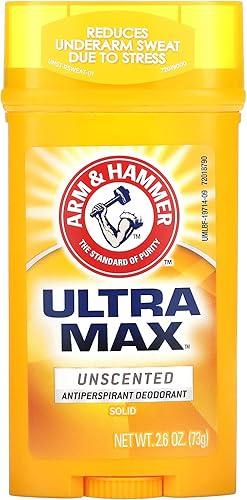 ARM & HAMMER ULTRAMAX Anti-Perspirant Deodorant Invisible Solid Unscented 2.60 oz