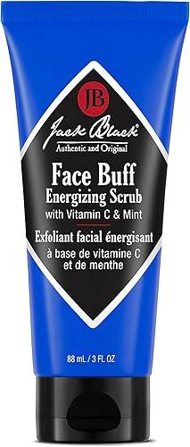 Jack Black Face Buff Energizing Scrub - Mens Face Wash & Pre Shave Scrub, Face Cleanser for Men, Pre Shave for Men, Mens Facial Cleanser, Mens Face Scrub, Exfoliating Face Wash, Jack Black Face Scrub