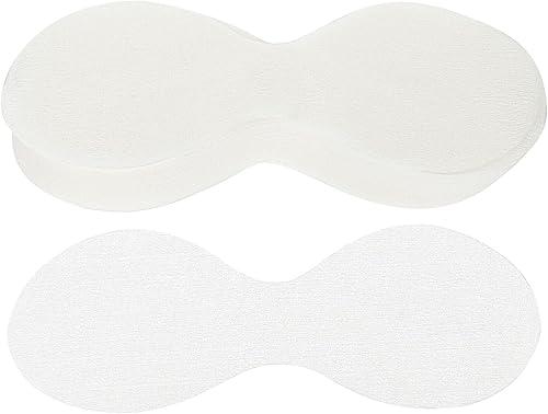 BESTYASH Cotton Eye Mask Paper 400pcs Disposable Moisturizing Eye Pads for Facial Skincare Soft Suitable for Spa and DIY Beauty Treatments