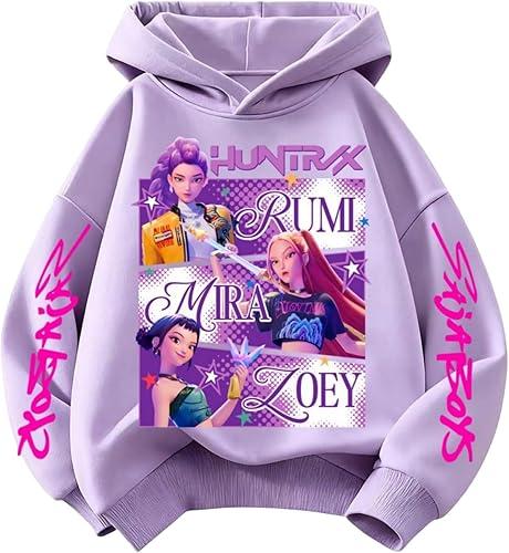 FQZWONG Kpop Hoodie for Girls Teens Casual Long Sleeve Sweatshirt Graphic Print Cozy Hoodies Loose Pullover School Outfits