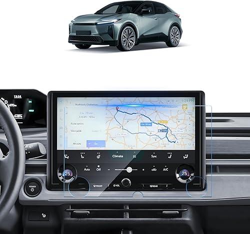 SKTU for 2026 Toyota CHR Screen Protector 14 Inch for 2026+ Toyota C-HR 14-Inch Infotainment Screen Toyota C-HR 2026 Accessories 2026 C-HR Screen Protective Film [9H Hardness, Ultra HD, Anti-Glare&Scratch]