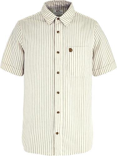 Fjällräven Ovik Men's Short Sleeve Shirt - Lightweight, Breathable, Comfortable Fabric - Hiking, Travel