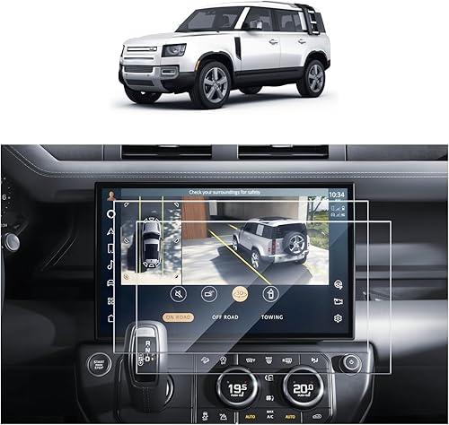 SKTU 2PCS for 2026 Land Rover Defender Screen Protector 13.1 Inch for 2026+ Land Rover Defender 13.1-Inch Navigation [Ultra HD, Anti-Glare&Scratch] Land Rover Defender 2026 Accessories Nano Screen Protective Film