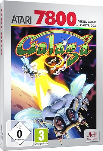 GALAGA (compatible with Atari 2600+, Atari 7800+ and Atari 7800 video game systems) — 8% off