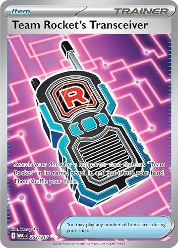 Pokemon - Team Rocket's transceiver 263/217 - Ascended Heroes - Full Art Ultra Rare - Single Card