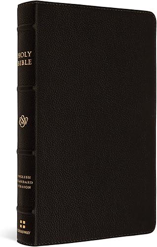 ESV Thinline Bible, Red Letter (Buffalo Leather, Deep Brown): Holy Bible, English Standard Version