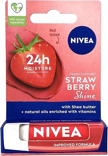 Nivea Lip Care Fruity Shine Strawberry, 4.8g