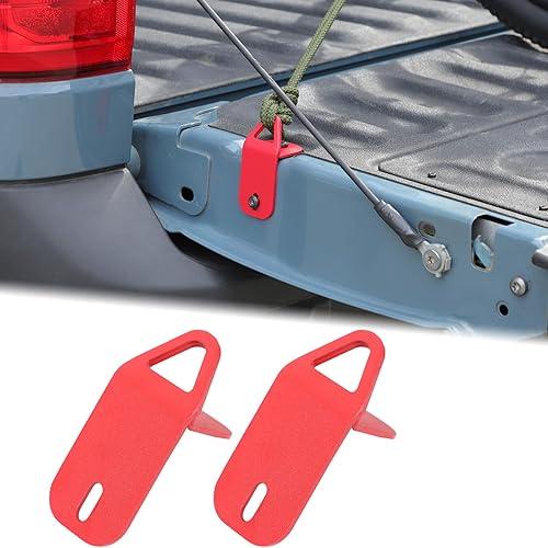 Car Tailgate Tie Down Anchor Bed Cleat Compatible with Ford Maverick 2022-2026, Heavy Duty Truck Tailgate Bed Tie Down Anchors Rings Trailers Hook Cargo Bolt Pickup Load Anchor Replacement Accessories