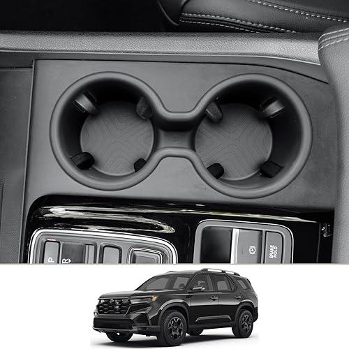 CDEFG Center Console Organizer for 2026 Honda Passport (RTL/TrailSport Elite/TrailSport) Accessories for 2026 Passport Middle Console Cup Holder Storage Box(Cup Holder for 2026 Passport)
