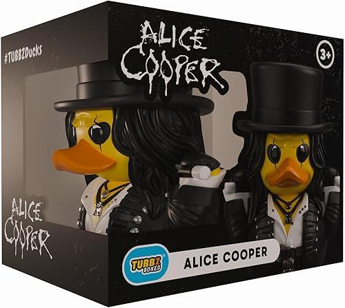 TUBBZ Boxed Edition: Alice Cooper Cosplaying Rubber Duck Vinyl Figure – Official Collectible for Fans of Alice Cooper