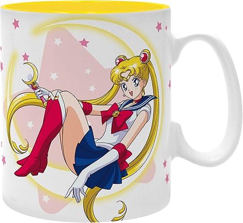 ABYSTYLE Sailor Moon Ceramic 460ml/16.2oz Mug | Sailor Moon Coffee Mug