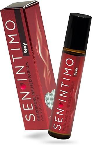 Sen Intimo Pheromone Perfume for Women - Sexy Edition - Long-Lasting Roll-On Fragrance to Enhance Charm & Confidence - 10ml