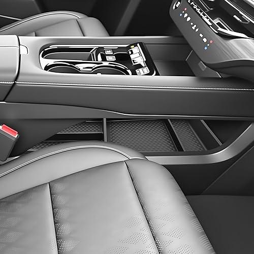SKTU 2-Pack for 2025 2026 Nissan Murano Center Console Organizer for 2025 2026 Nissan Murano (SV/SL/Platinum) Under Console Tray 2025 2026 Murano Lower Console Tray Nissan Murano 2025 2026 Accessories