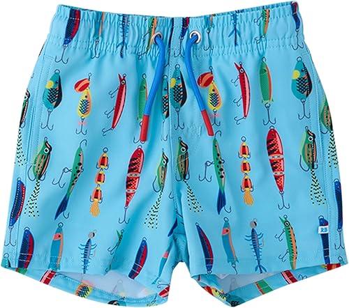 RUGGEDBUTTS Boys Performance Hybrid Stretch Swim Trunks - Fashion Swim Trunks, UPF 50+, Boy Swim Trunks