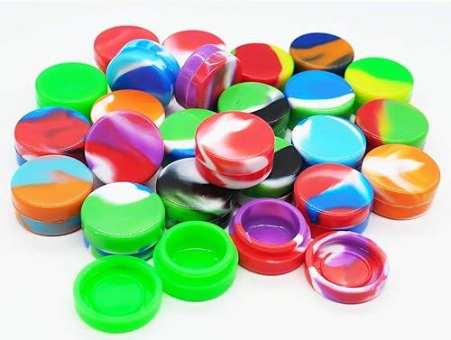 4ML Silicone Wax Containers Non-stick Concentrate Jars (10)