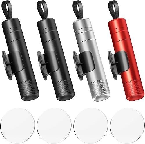 4 Pack 2-in-1 Window Breaker Seatbelt Cutter Upgraded car window breaker tool Under Water, seat belt cutter and glass breaker Emergency Escape Tool, Car Safety Hammer Window Punch Breaker Tool