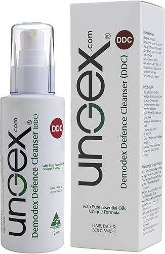 Ungex Demodex Defence Cleanser | Face, Scalp and Body Wash | Herbal Based | DDC