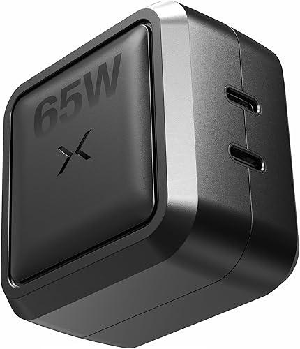 NOCO XGrid X65: 65W USB-C Charger – Dual Port GaN Power Adapter with PD 3.0, QC 4.0+, and PPS – Fast Charging with Smart Power Distribution – Foldable Wall Plug, UL Listed — 40% off