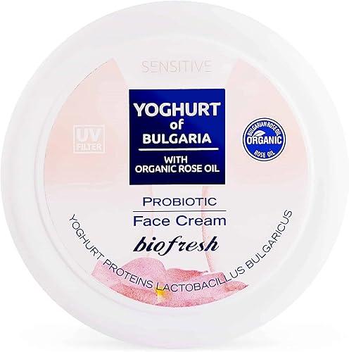 Biofresh Yoghurt of Bulgaria Probiotic Face Cream with Natural Rose Oil 3.4 fl oz