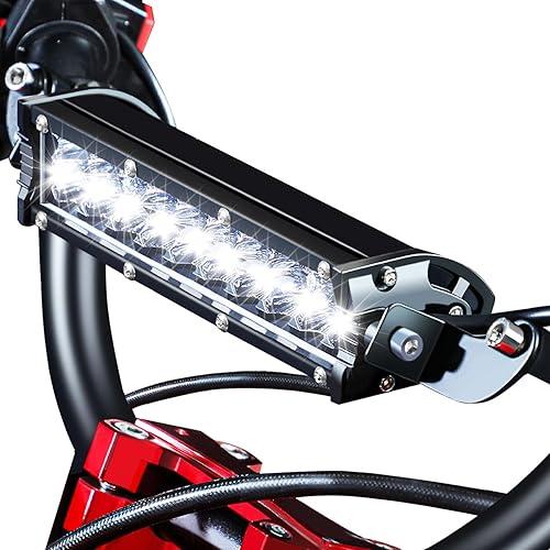 MX650 Headlight, 60W 2500LM Universal Dirt Bike LED Headlight Light Bar for MX650/500 Dirt Rocke.t And More Dirt Pit Bikes, ATVs, Minibikes, Electric Dirt Bikes