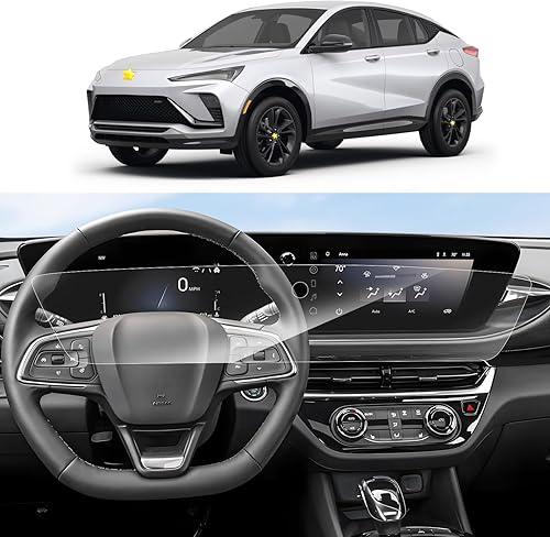 SKTU for 2024 2025 2026 Buick Envista/ Buick Encore GX Screen Protector for 2024 2025+ Buick Envista/ Buick Encore GX 11-Inch Navigation + 8-Inch Instrument Cluster Screen 2024 2025 2026 Encore GX Accessories [Ultra Clear, Anti-Scratch&Glare]