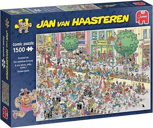 Jan Van Haasteren, One Stiletto Heel Too high, 1500 Pieces Puzzle, Jigsaw Puzzle Adults, JVH Puzzle