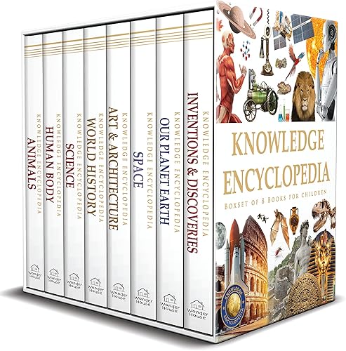 Knowledge Encyclopedia: Boxset of 8 Books (Knowledge Encyclopedia For Children) — 18% off