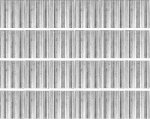 NUOBESTY 24pcs Miniature Roof Tile: 1/35 Stainless Steel Corrugated Tile Simulation Shed Decor for Sand Table Project Shed Mini Roofing