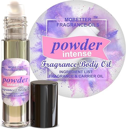MOBETTER FRAGRANCE OILS Powder Intense Fragrance Body Oil for Unisex