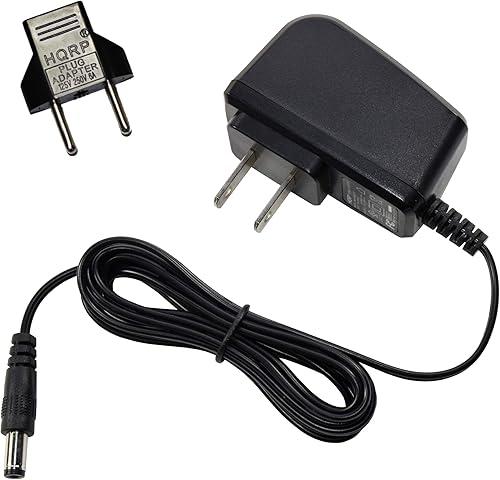 HQRP 8.5V Charger Compatible with Hurricane Spin Scrubber Brush Cleaner Mop Spin-Scrubber Bathtub Cordless Stick Model HSS1 Power Supply Vac Ac Adapter SW-085030A JF-DY085030, UL Listed