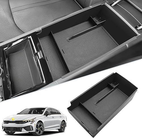 SKTU for 2025 2026 Kia K5 Accessories Center Console Organizer 2025 2026 K5 Console Tray for 2025 2026 Kia K5 (LXS/GT-Line/GT/EX) Console Organizer Kia K5 2025 2026 Accessories with Coin Holder