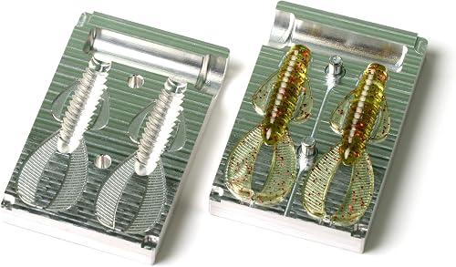 Soft Plastiс Molds Lure Making Injection Molds Fishing Lures Rage Ned Bug 2.5'' Aluminium