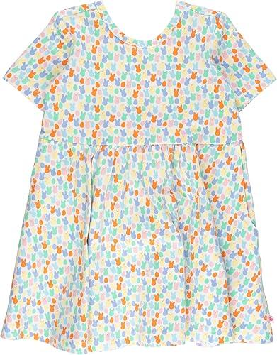 RuffleButts® Baby/Toddler Girls Knit Twirl Dress