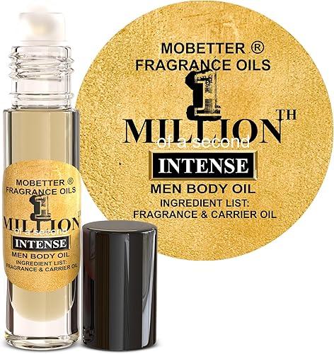 MOBETTER FRAGRANCE OILS 1 Millionth of a Second Intense Men Cologne Body Oil