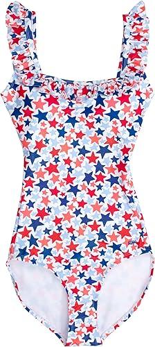 RuffleButts Women's UPF50+ One Piece Family Matching Swimsuit