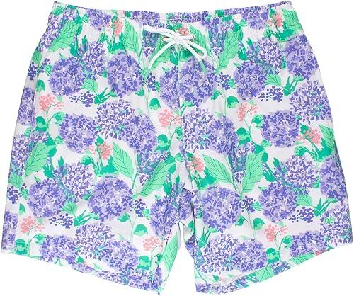 RUGGEDBUTTS UPF50+ Men's Stretch Swim Trunks