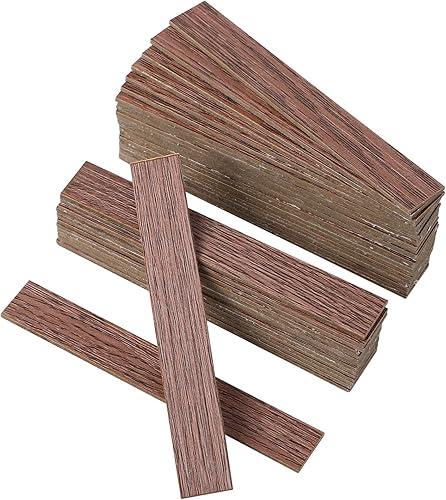 NUOBESTY Peel and Stick Dollhouse Flooring Tiles Miniature Self Adhesive Floor Panels for Dollhouse Decorations DIY 1 12 Scale Wood Floor Accessory for Rooms