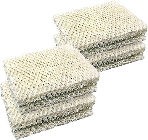 HQRP 4-Pack HDC-12 Super Humidifier Wick Filter Replacement for Essick Air AIRCARE HDC12 for EA1407, HD1409 Evaporative Humidifiers, BestAir ES12